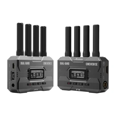 Abbildung von Accsoon CineView SE Drahtlose Bildübertragung Wireless Image Übertragung Video Sender und Empfänger,Dual Band Übertragung,Reichweite von 1200 ft/350m,Latenz 0.05s&amp;1080P HD Video, HDMI SDI