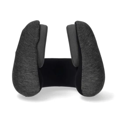 Abbildung von Nedis Drahtlose Over Ear Kopfhörer max. Batteriespielzeit: 11 Std Eingebautes Mikro Drücken Sie Strg Stimmkontrolle Lautstärke Regler Travel Case enthalten Schwarz