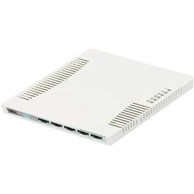 Abbildung von Mikrotik RB260GS Gigabit Ethernet (10/100/1000) Power over (PoE) White