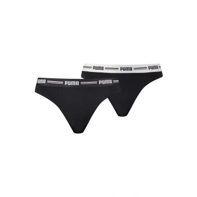 Abbildung von Puma Women Seamless 2 PACK String, Damen, Größe: XS, Black