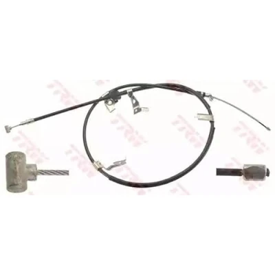 Abbildung von TRW GCH718 Handbremsseil 1797, 1548 Trommelbremse SUZUKI: SX4 I Schrägheck