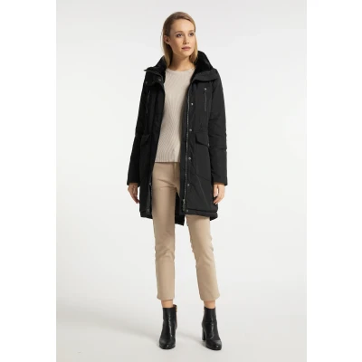 Abbildung von DREIMASTER Klassik Women&#039;s Winter Jacket L / Schwarz 100% Polyester