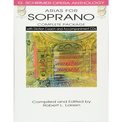 Abbildung von Arias For Soprano Complete Package: Noten, CD für Sopran solo (G. Schirmer Opera Anthology): With Diction Coach and Accompaniment Cds
