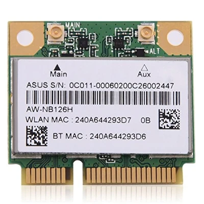 Abbildung von Bluetooth WiFi PCI E Wireless Karte,Dual Band Netzwerkkarte,PCI WLAN Karte für Desktop, Laptop, industrielle Steuerplatine
