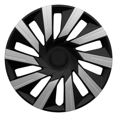 Abbildung von J TEC Tecna J16552 Radblenden 16Zoll schwarz, silber
