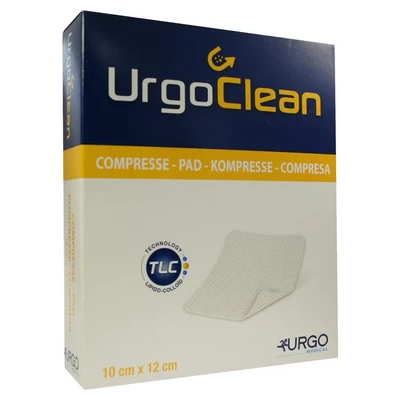 Abbildung von Urgoclean Kompressen 10x12 cm 20 St