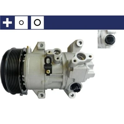 Abbildung von MAHLE ORIGINAL ACP 94 000S Kompressor 5SL12C 12 PAG 46 R 134a mit Dichtring TOYOTA: Avensis II Kombi, Corolla Verso, Limousine