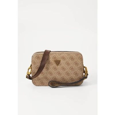 Abbildung von Guess Milano MINI Camera BAG Umhängetasche, Herren, Größe: One Size, Beige/brown