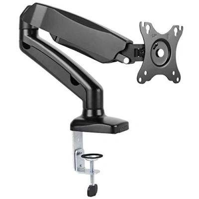 Abbildung von RICOO Monitor Halterung Tisch Gasdruckfeder für 13 27 Zoll, VESA Tischhalterung, Monitorarm TS9311, Monitorhalterung 1 Arm Bildschirmhalterung Bildschirm Halter, Arme Computermonitore
