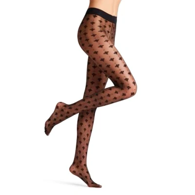 Abbildung von FALKE Feinstrumpfhose Hedonism 15 DEN mit grafischer Musterung