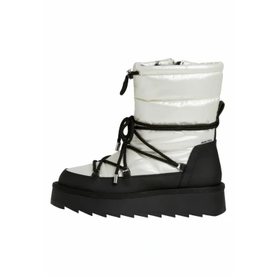 Abbildung von Tamaris Snowboot/Winterstiefel, Damen, Größe: 38, Black/white Schuhe