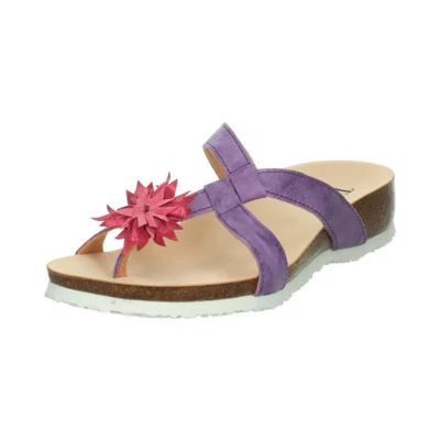 Abbildung von Think Zehentrenner &quot;Julia&quot;, Sommerschuh, Schlappen mit schicker Blume
