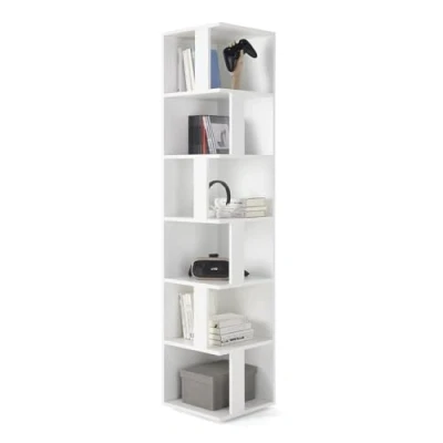 Abbildung von BEGA OFFICE Eckregal &quot;Corner Shelf&quot;, mit 6 offenen Fächer, 37,5x37,5x186 cm