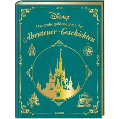 Abbildung von Disney: Das große goldene Buch der Abenteuer Geschichten: Die spannendsten Disney Geschichten zum Vorlesen in einem liebevoll gestalteten Sammelband (Die großen goldenen Bücher von Disney)