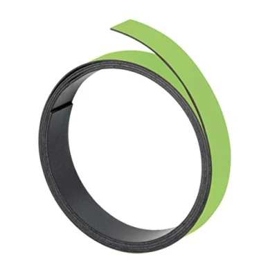 Abbildung von Franken Magnet Markierungsband 20mmx100cm 1mm stark hellgrün