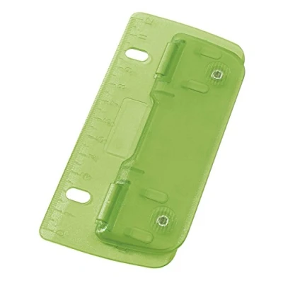 Abbildung von Wedo 67811 Taschenlocher (aus Kunststoff zum Abheften für 8 cm Lochung, mit 12 Skala) hellgrün