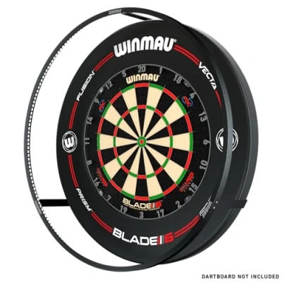 Abbildung von Winmau Dart Wandschutz Plasma + Surround Bundle black 4305