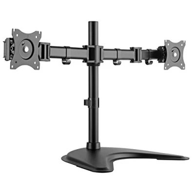 Abbildung von RICOO Monitor Halterung Tisch, Dual Arm für 12 27 Zoll, Monitorhalterung 2 Monitore, Bildschirmhalterung Monitore TS5311, Monitorarm, Bildschirm VESA, Bildschirmständer