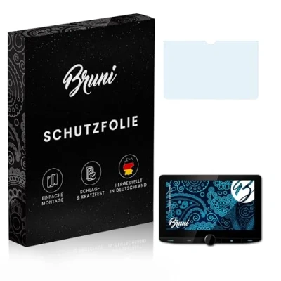 Abbildung von Bruni Schutzfolie kompatibel mit Kenwood DMX9720XDS Folie, glasklare Displayschutzfolie (2X)