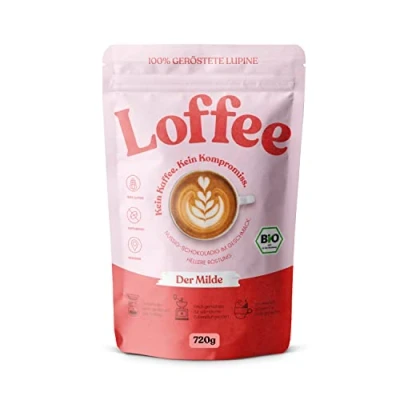 Abbildung von BIO Lupinenkaffee Loffee® &quot;Der Milde&quot; Koffeinfreie Kaffee Alternative aus Lupinen Natürlich &amp; Regional 720g gemahlen