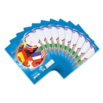 Abbildung von Landré Vokabel Heft A5, liniert, 3 Spalten, 40 Blatt, 80 g/m², 10 Stück
