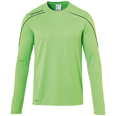 Abbildung von uhlsport Unisex Kinder Stream 22 langærmet trøje Trikot, Fluo Grün/Schwarz, 128 EU