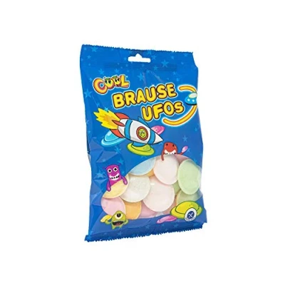 Abbildung von Cool Brause Ufos 21x 39 g Beutel, 21 Tüten (Karton 819 g)