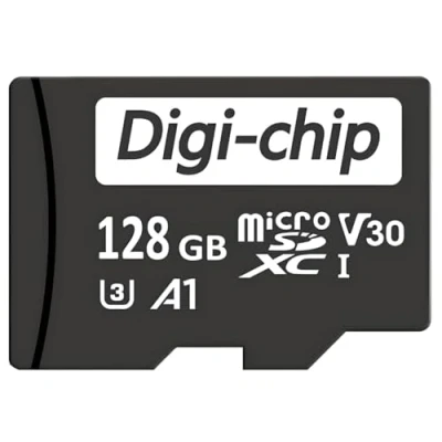 Abbildung von Digi Chip 128 GB Micro SD Speicherkarte Klasse 10 UHS 1 für Instax Kamera Mini Evo, LiPlay, Square SQ20