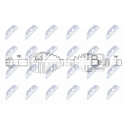 Abbildung von Antriebswelle NTY NPW CT 117