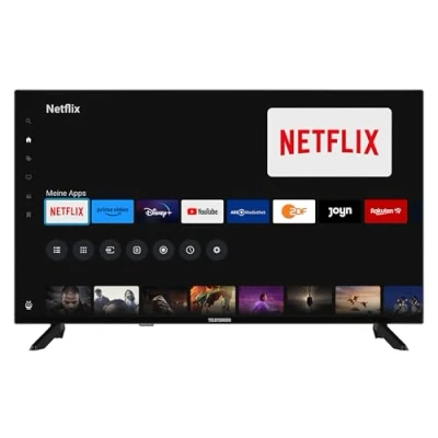 Abbildung von Telefunken Fernseher 32 Zoll Smart TV Powered by TiVo (Full HD, HDR, Triple Tuner, HD+ 6 Monate inkl.) D32F751X7CW