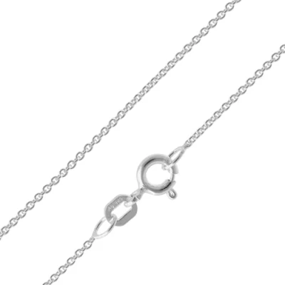 Abbildung von trendor 15700 Feine Ankerkette 925 Silber Kette 1,1 mm Halskette