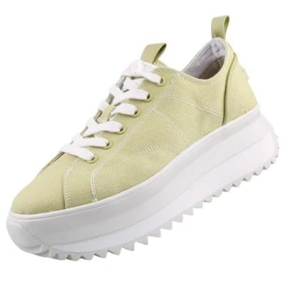 Abbildung von Tamaris Damen Plateau Sneaker hellgrün