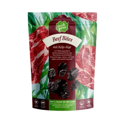 Abbildung von Irish Pure Beef Bites mit Kelp Alge 3 Beutel