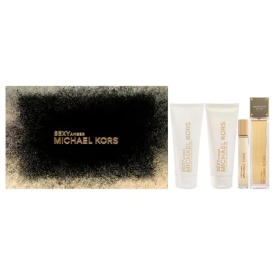 Abbildung von Michael Kors Duft Set Sexy Amber EDP 100ml &amp; 10ml + SG BL 100ml, 1 tlg.