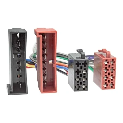 Abbildung von tomzz Audio 7015 001 Radio Adapter Kabel kompatibel mit Ford Mazda 121 Jaguar auf 16pol ISO Norm