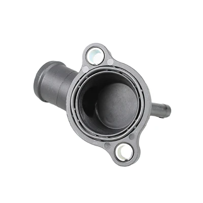 Abbildung von METZGER 4010269 Flansch Kunststoff Zylinderkopf, getriebeseitig mit Dichtung VOLKSWAGEN: Golf 7 Schrägheck, Tiguan II, Passat B8 Variant