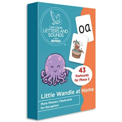 Abbildung von Little Wandle at Home More Phonics Flashcards for Reception: Phases 2 and 3 (Big Cat Letters Sounds Revised)