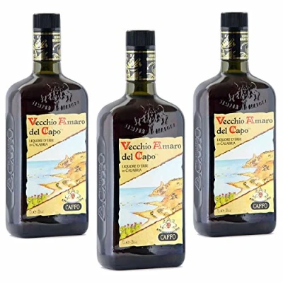 Abbildung von CAFFO Multipack 3 Flaschen del Vecchio amaro Kapodaster 70 cl 35 vol Brühen