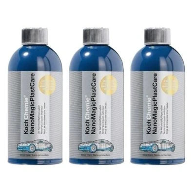 Abbildung von Koch Chemie 3X Nano Magic Plast Care Kunststoffpflege Kunststoffreiniger 500 ml