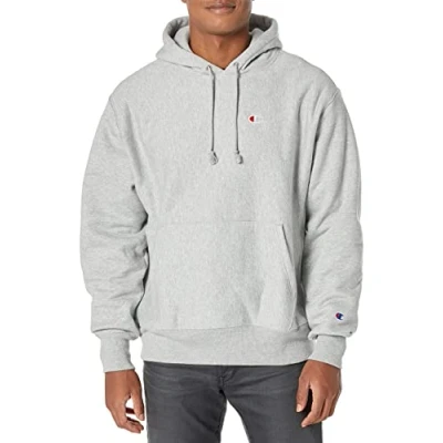 Abbildung von Champion Herren Kapuzenpulli Reverse Weave Pullover Hood print, Grau, XL