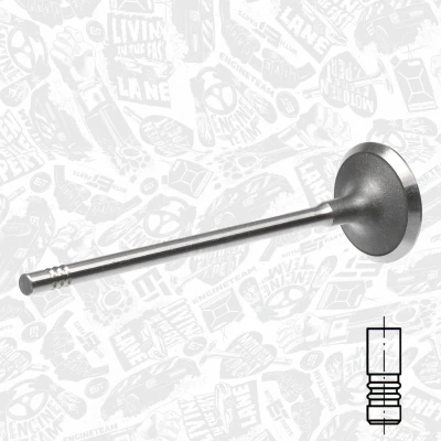 Abbildung von ET ENGINETEAM VI0152 Einlaßventil 28,8mm Einlassseite PEUGEOT: 207 CC, Schrägheck, SW, MINI: Clubman, Cabrio