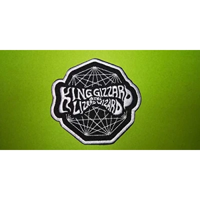 Abbildung von Blue Hawaii M443 Aufnäher / Aufbügler, King Gizzard, 8 x 7 cm