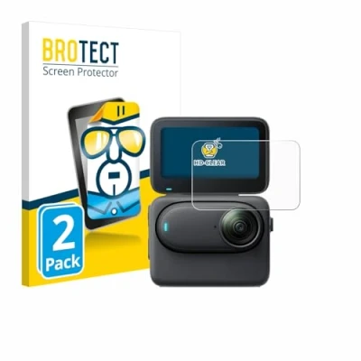 Abbildung von BROTECT (2 Stück Schutzfolie für Insta360 Go 3S Displayschutz Folie Ultra Klar