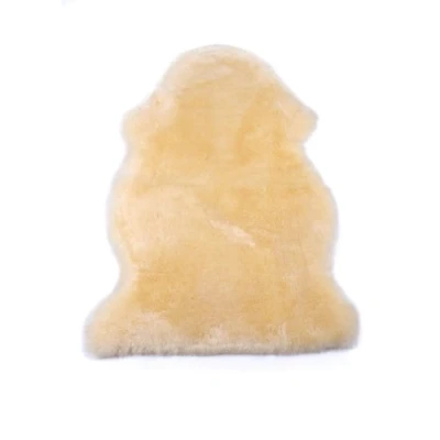 Abbildung von Naturasan Baby Lammfell Öko Schaffell medizinisch gegerbt, geschoren, waschbar, 90 100 cm Test Gut, incl gratis Lammfellbürste