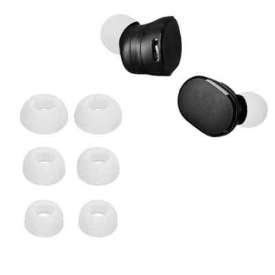 Abbildung von kwmobile 6X Polster kompatibel mit JBL Tune 130 NC TWS 3 Größen Silikon Ohrstöpsel In Ear Kopfhörer