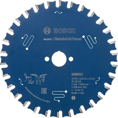 Abbildung von Bosch RUNDSAVKL 160X2,0X20MM 30T EXP SANDWICH