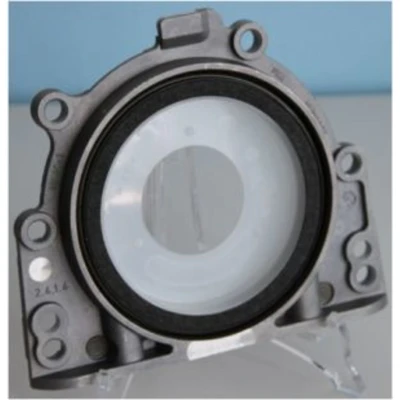 Abbildung von CORTECO 20019557B Kurbelwellendichtring mit Flansch, Montagehülsen getriebeseitig PTFE (Polytetrafluorethylen) VOLKSWAGEN: Golf 4 Schrägheck