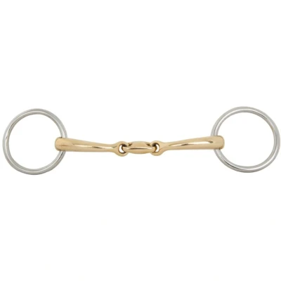 Abbildung von BR Unterlegtrense Soft Contact Doppelt Gebrochen 12mm 12cm