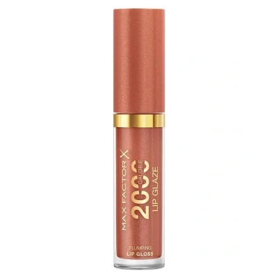 Abbildung von Max Factor 2000 Calorie Lip Glaze, farbiges Hochglanz Lipgloss mit Volumen Effekt, Nährstoffkomplex Hyaluron und Squalan, vegan, Fb. 170 Nectar Punch, 4.4ml