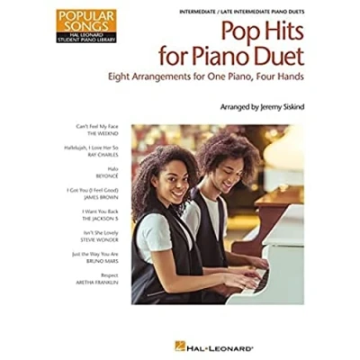 Abbildung von Hlspl Pop Hits (Siskind) For Piano Duet 1 4 Hands (Book): Noten, Sammelband für Klavier (Hal Leonard Student Library: Popular Songs)